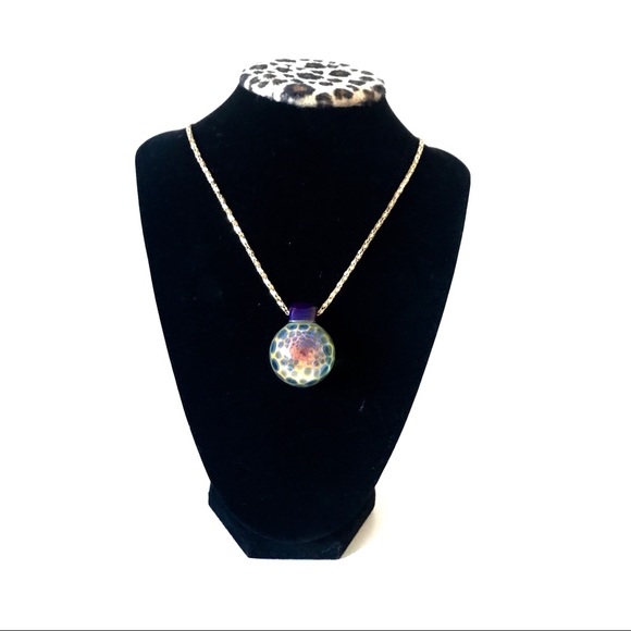 COPY - Hand Blown Customized Glass Pendant Neckla… - Picture 2 of 4